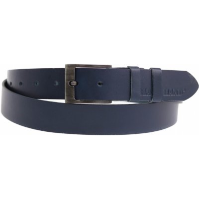 Black Hand pánský kožený opasek 013-40 modrý – Hledejceny.cz