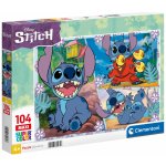 CLEMENTONI Stitch MAXI 104 dílků – Hledejceny.cz
