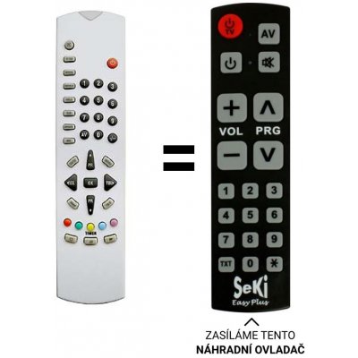 Dálkový ovladač ECG, Senior Beko Y96187R-2 – Sleviste.cz