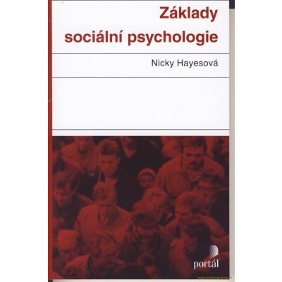 Základy sociální psychologie - Hayesová Nicky