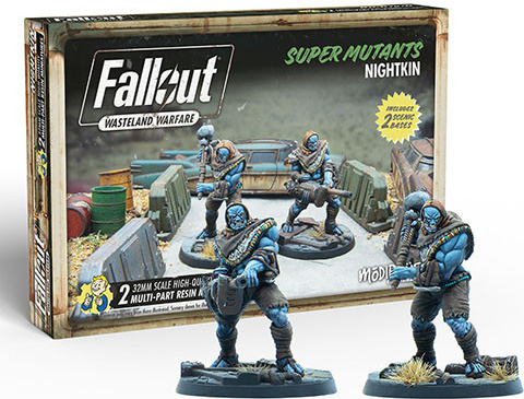 Modiphius Entertainment Fallout: Wasteland Warfare Super Mutants: Nightkin