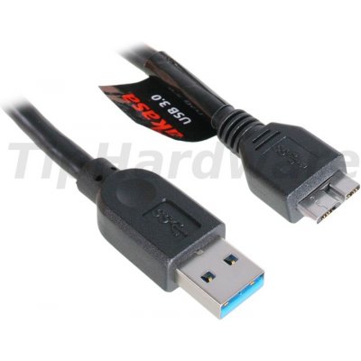 Akasa AK-CBUB04-10BK USB 3.0 A to Micro B – Zboží Mobilmania