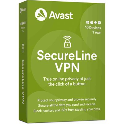 Avast SecureLine VPN Multi-device 10 lic. 1 rok update (asm.10.12m.r) – Sleviste.cz