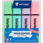 Victoria Office ColorLine 4 pastelové barvy TVI322P – Hledejceny.cz