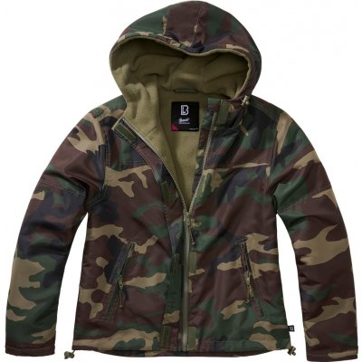Brandit Windbreaker Ladies Frontzip woodland – Sleviste.cz