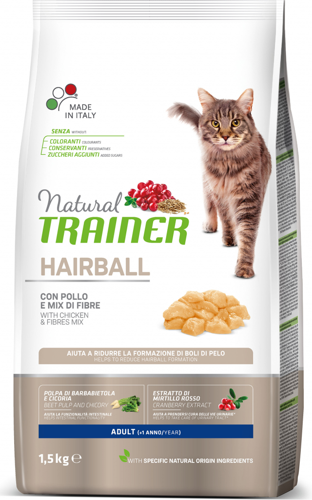 Trainer Natural Cat Hairball kureci 1,5 kg