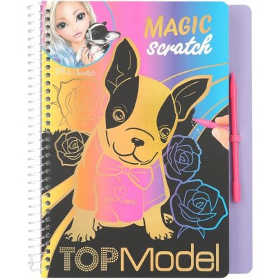 Top Model Kreatívna sada Magic Scratch Book