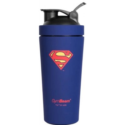 GymBeam Šejkr Steel DC Comics 750 ml - Superman – Sleviste.cz