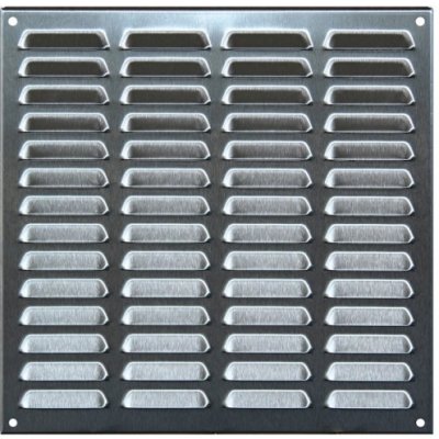 Větrací mřížka nerez 300x300 mm – Sleviste.cz