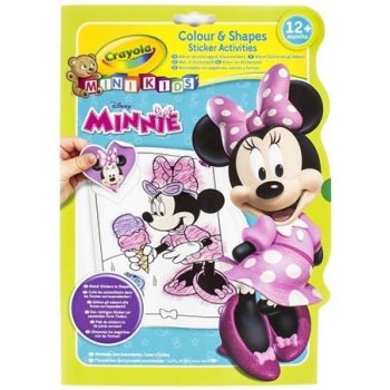 Omalovánky se samolepkami Minnie