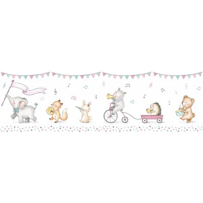 ICH Wallcoverings 472-2 Dětská samolepící bordura Pippo, rozměry 0,16 x 5 m – Hledejceny.cz