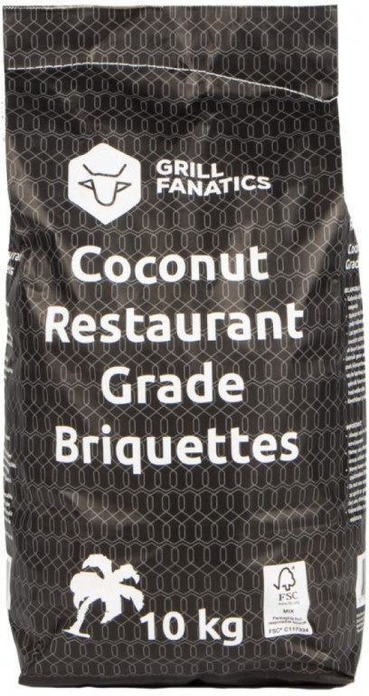 Gril Fanatics Coconut brikety 10 kg