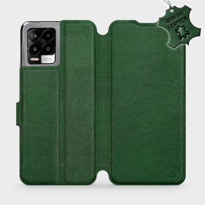 Pouzdro Mobiwear paradní Flip Realme 8 - Zelené - L_GRS Green Leather – Sleviste.cz