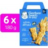 Dětský snack Gerber dětské sušenky 6 x 180 g