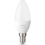 Philips HUE LED světelný zdroj, 5,5 W, 470 lm, teplá bílá, E14 PHLEDHB5.5/WHE – Zboží Živě