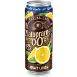 Zlatopramen Radler Tmavý citrón 0,0 % 0,5 l (plech) – Zboží Dáma