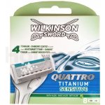 Wilkinson Sword Quattro Titanium Sensitive 8 ks – Hledejceny.cz