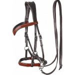 F.R.A. Uzdečka bezudidlová Sidepull Isabel hnědá /gloosy – Zboží Dáma