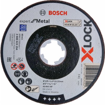 Kotouč řezný Bosch Expert for Metal X-LOCK 115×2,5 mm – Hledejceny.cz