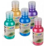 Barva na textil Primo 125 ml Metalická modrá – Zboží Dáma