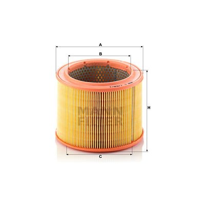 Vzduchový filtr MANN-FILTER C 1760/1 (C1760/1) – Hledejceny.cz