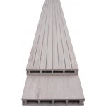 EKOfence WPC 140 x 21 x 2900 mm Bíla černá 1 ks – HobbyKompas.cz