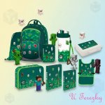 Oxybag 10ks OXY Sherpy Playworld ve stylu Minecraft sada batoh, penál a doplňky 0-24826/010 – Zbozi.Blesk.cz