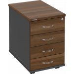 Hobis K 34 C N 4 zásuvky napříč 60 cm ořech – Hledejceny.cz