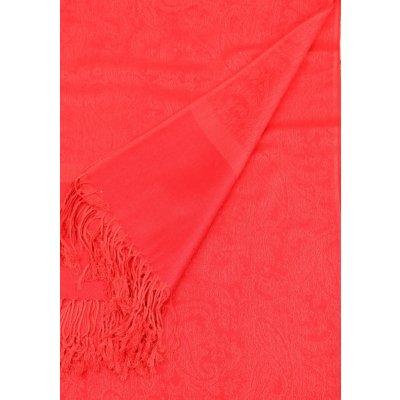 Kašmírová šála červená – Zboží Dáma