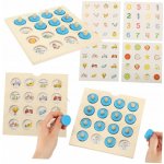 InnoVibe Dřevěné deskové pexeso 4 kartičky – Sleviste.cz