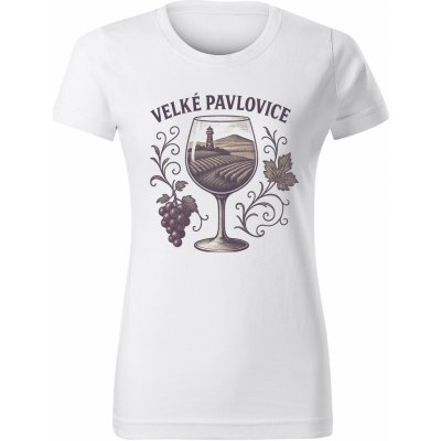 Grooters Dámské tričko pro milovníky vína Velké Pavlovice – Hledejceny.cz