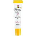 A'pieu Honey & Milk Lip Scrub Jemný peeling na rty s extraktem z medu 8 ml – Zbozi.Blesk.cz