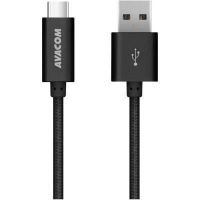 Avacom DCUS-TPC-100K USB - USB Type-C, 100cm, černý – Zbozi.Blesk.cz