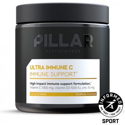 Pillar Ultra Immune C Powder Tropical 200 g – Hledejceny.cz