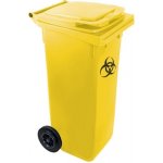 Plastik Gogić Nádoba na zdravotnický odpad 120 l žlutá – Zboží Mobilmania
