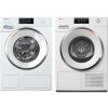 Set domácích spotřebičů SET Miele WWR 860 WPS + TWR780WP Eco&Steam&9kg