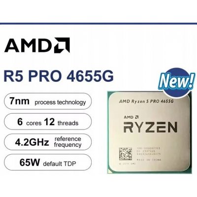 AMD Ryzen 5 PRO 4650G 100-100000143MPK – Zboží Živě