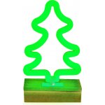 FOREVER LIGHT NEON LED dekorace STROMEK FLNW03 RTV100427 s podstavcem – Hledejceny.cz