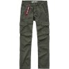 Pánské klasické kalhoty Alpha Industries Agent pant dark olive