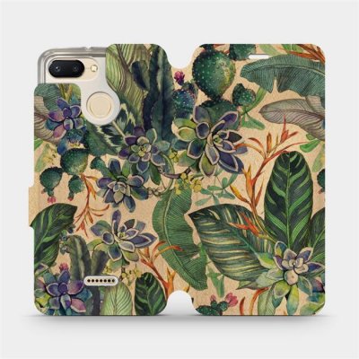 Mobiwear - Xiaomi Redmi 6 - VP05S Sukulenty – Zboží Živě