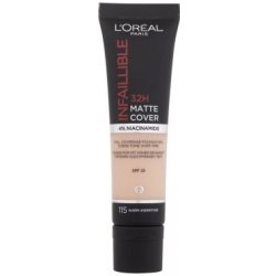 L'Oréal Paris Infaillible 32H Matte Cover SPF25 dlouhotrvající a zmatňující make-up 115 Warm 30 ml