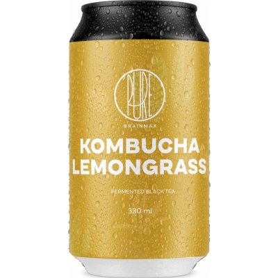 BrainMax Pure Kombucha citronová tráva 330 ml – Zboží Dáma