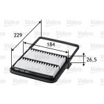 Vzduchový filtr VALEO 585287 – Hledejceny.cz