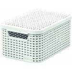 CURVER úložný box RATTAN S 29,1 x 19,8 x 14,2 cm bílý 03617-885 – Hledejceny.cz