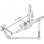 TRINFIT Leg press D3 Pro – Zboží Dáma