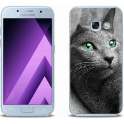 Pouzdro mmCase Gelové Samsung Galaxy A3 2017 - kočka 2
