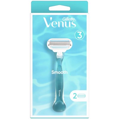 Gillette Venus Smooth + 2 ks hlavic – Zboží Mobilmania