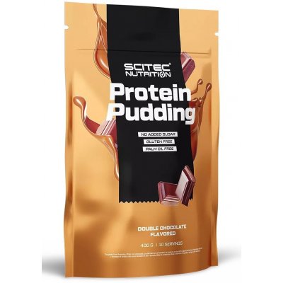 Scitec Nutrition Protein puding double chocolate 400 g – Zboží Mobilmania