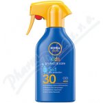 Nivea Sun Kids Protect & Care SPF30 5v1 spray na opalování 270 ml – Zboží Dáma