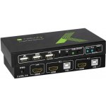 Techly KVM-HDMI2U – Zboží Živě